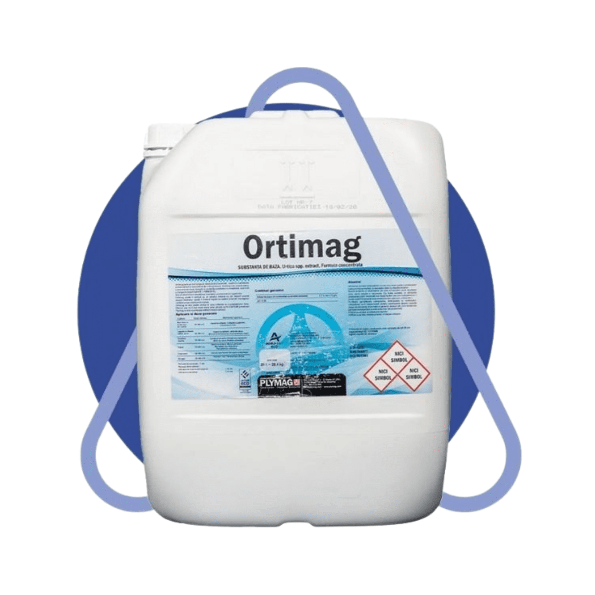 Bioinsecticide - Insecticid si acaricid ecologic Ortimag 20 L, hectarul.ro