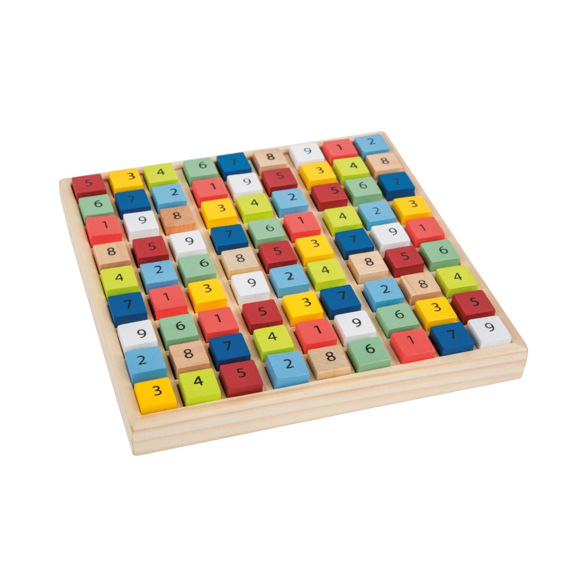 Jucarii interior - Joc educativ Sudoku 17x17 cm Educate Small Foot, hectarul.ro