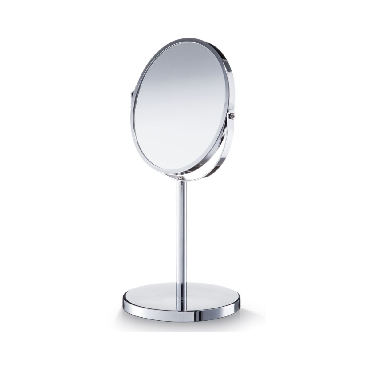 Mobilier interior - Oglinda cosmetica cu 2 fete, argintie, din metal, Ø17, Cosmetic Mirror Zeller, hectarul.ro