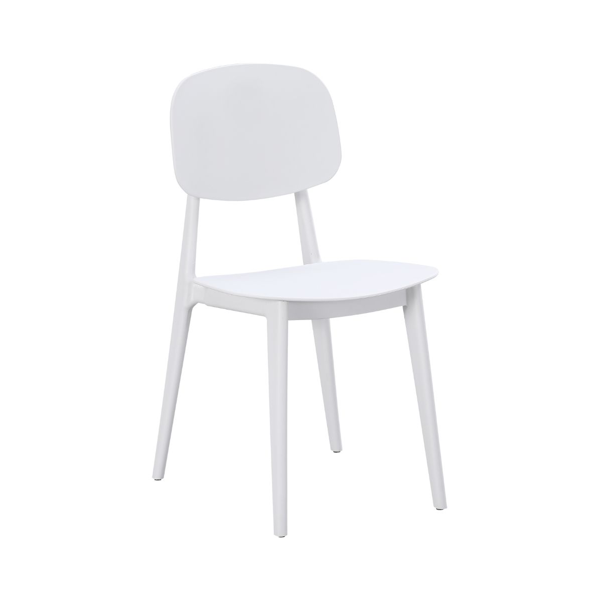 Mobilier interior - Pachet 3+1 Scaun de bucatarie alb OP-615 white PP Compact FDP, hectarul.ro