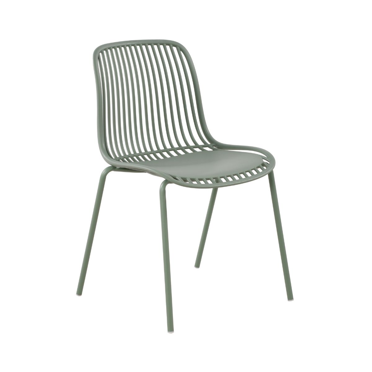 Mobilier interior - Pachet 3+1 Scaun living OP-779 verde 8335 PP metal Klara FDP, hectarul.ro