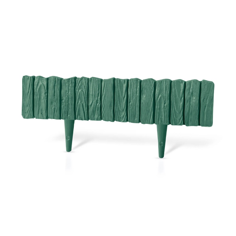 Unelte de gradinarit - Palisada de gradina, model lemn,  58 cm,verde, hectarul.ro