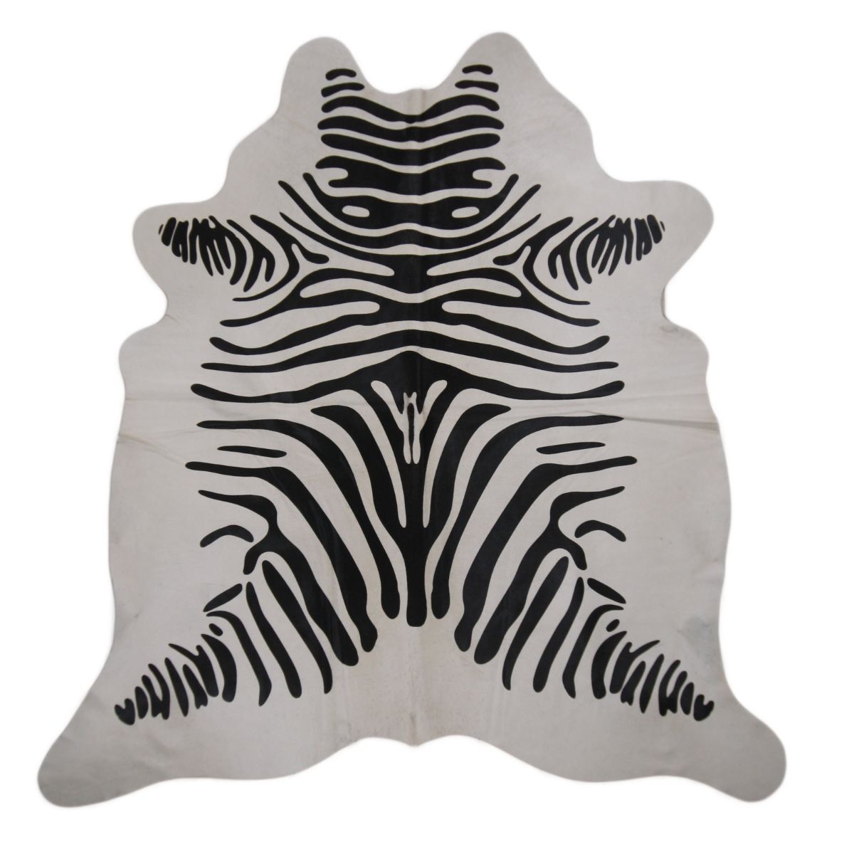 Decoratiuni de interior - Piele naturala de vita, 2-3 m2, culoare Zebra, hectarul.ro