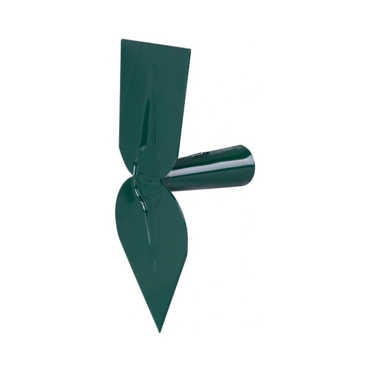 Unelte de gradinarit - Sapaliga metalica de gradina, verde  FED 001 (fara maner), hectarul.ro