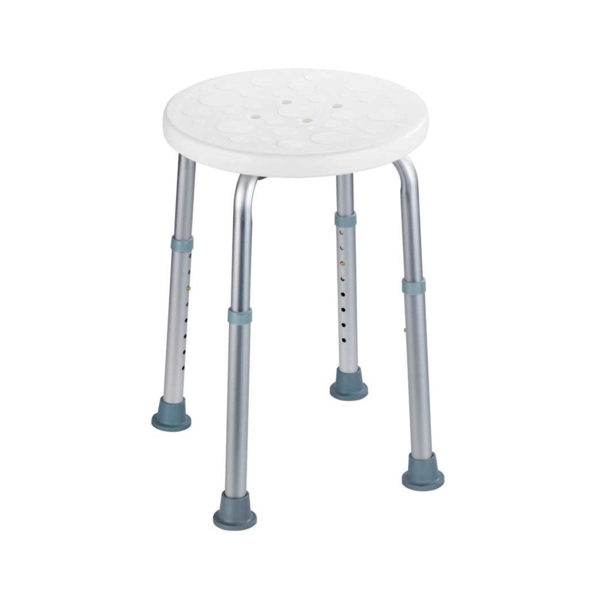 Mobilier interior - Scaunel ajustabil 39,5-57,5 cm pentru dus / cada, din plastic si aluminiu, Secura Wenko, hectarul.ro