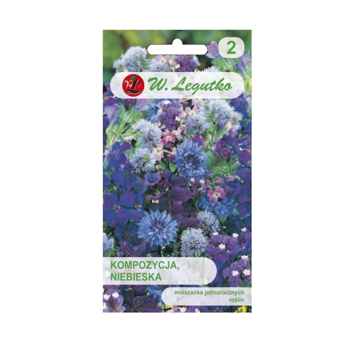Seminte flori - Seminte amestec flori de vara albastre, 0,8 gr, LEGUTKO, hectarul.ro