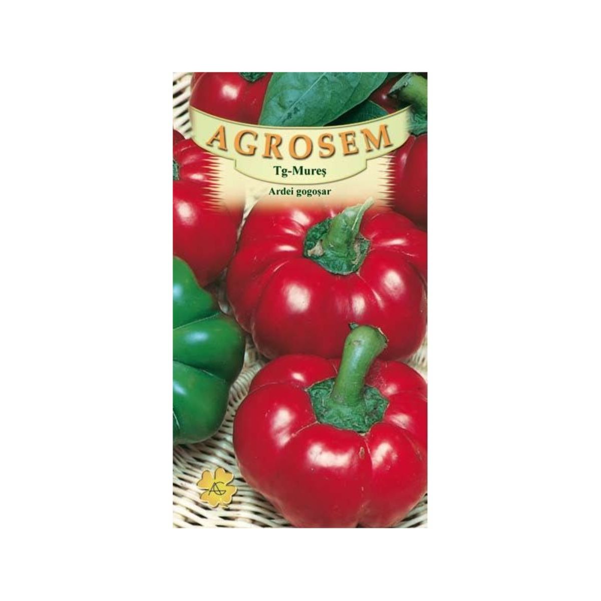 Ardei - Seminte Ardei  gogoşar Topepo  Rosso  AGROSEM 4 g, hectarul.ro