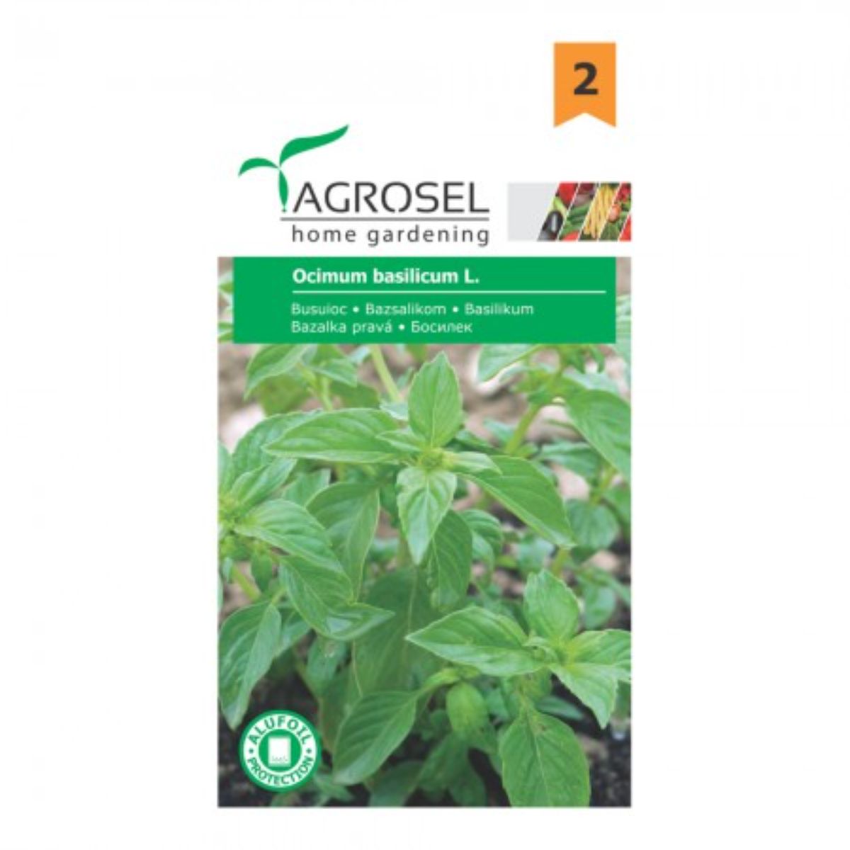 Seminte plante aromatice - Seminte aromatice Busuioc  Agrosel 2 g, hectarul.ro