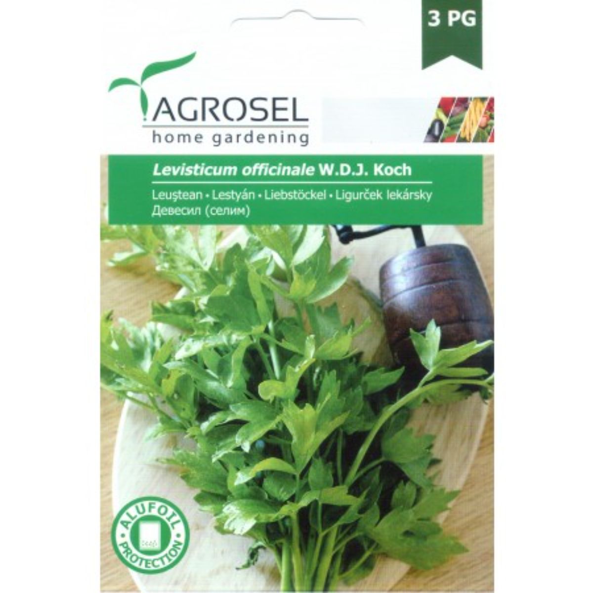 Seminte plante aromatice - Seminte aromatice Leustean  Agrosel 1.5 g, hectarul.ro