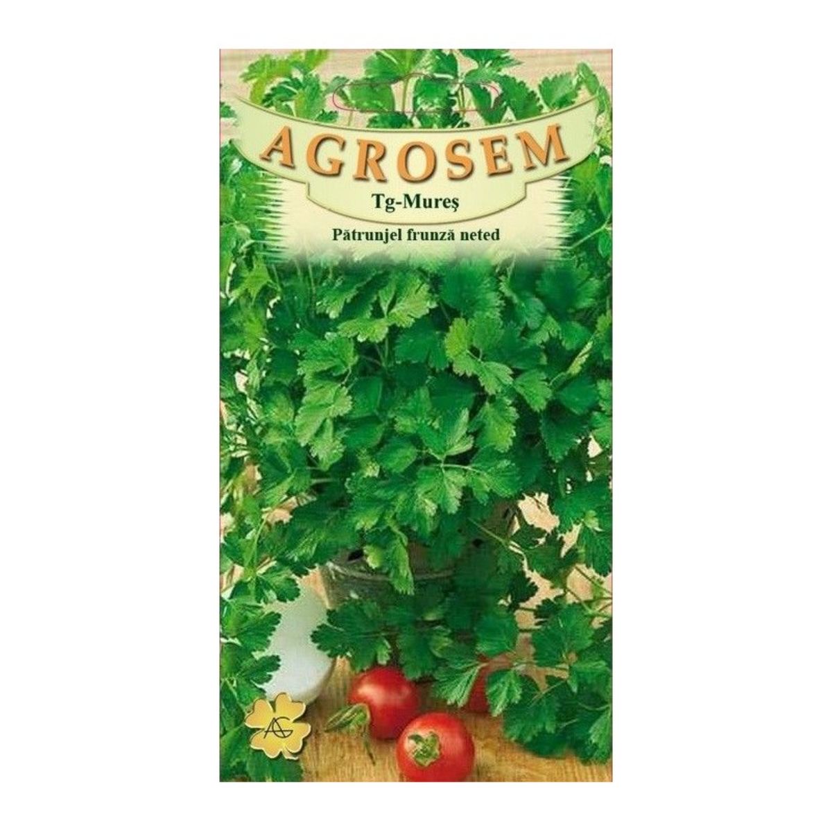 Seminte plante aromatice - Seminte aromatice Pătrunjel frunză neted Plain Leaved AGROSEM 30 g, hectarul.ro
