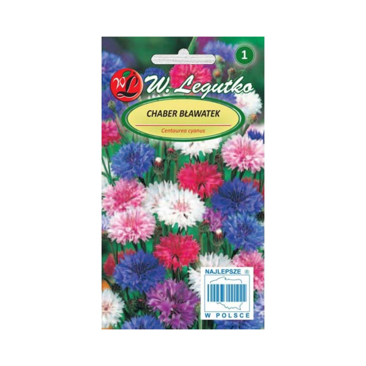 Seminte flori - Seminte de albastrele Polka Dot mix, 0,5 gr, LEGUTKO, hectarul.ro