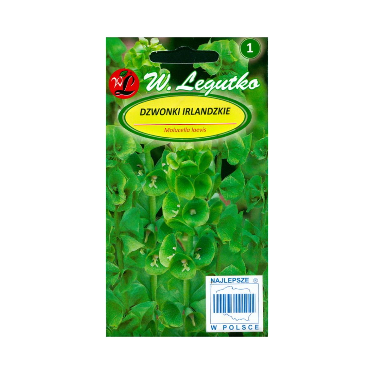 Seminte flori - Seminte de clopotei irlandezi verzi, 0,5 gr, LEGUTKO, hectarul.ro