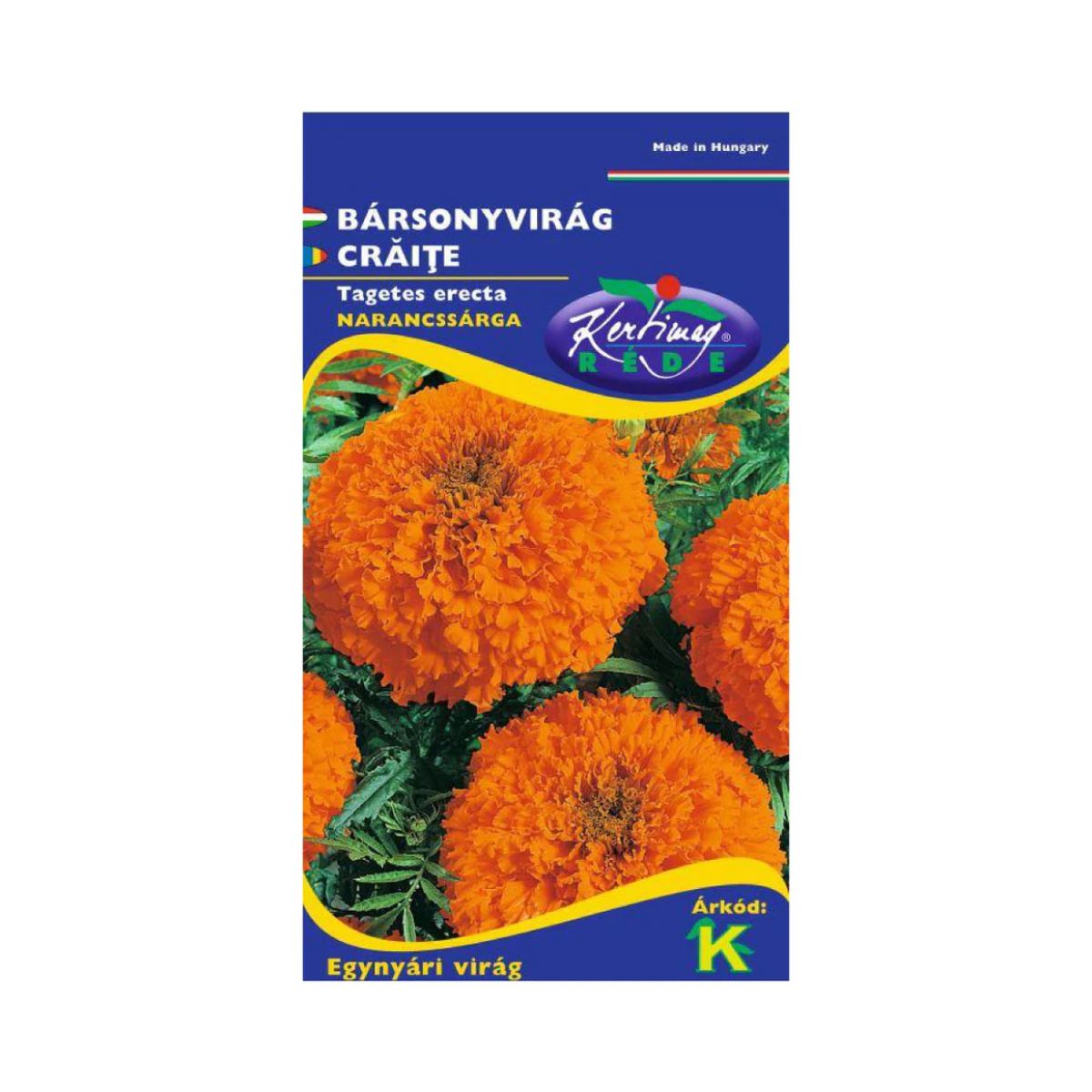 Seminte flori - Seminte de craite inalte portocaliu, 1 gr, KERTIMAG, hectarul.ro