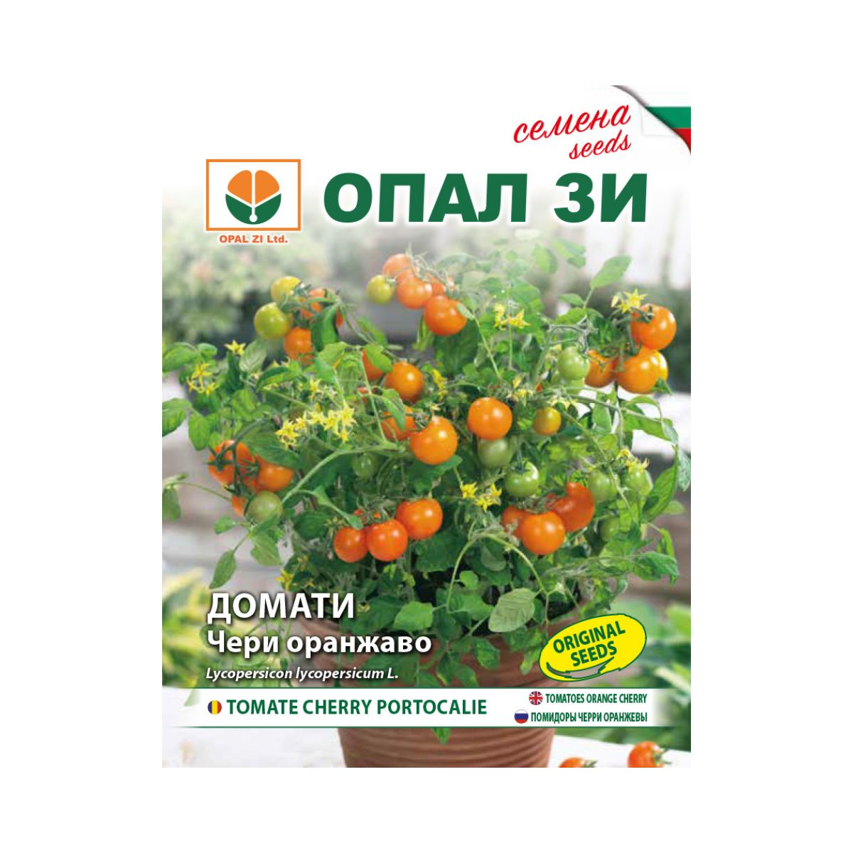 Tomate - Seminte de tomate Cherry portocalii- 0,2 grame OPAL, hectarul.ro