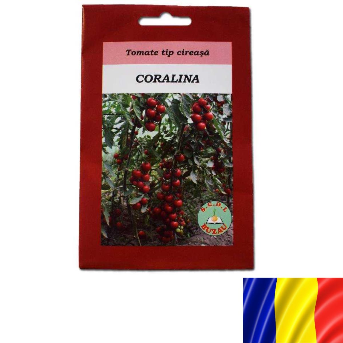 Tomate - Seminte de tomate cherry romanesti CORALINA, 2 grame, SCDL, hectarul.ro