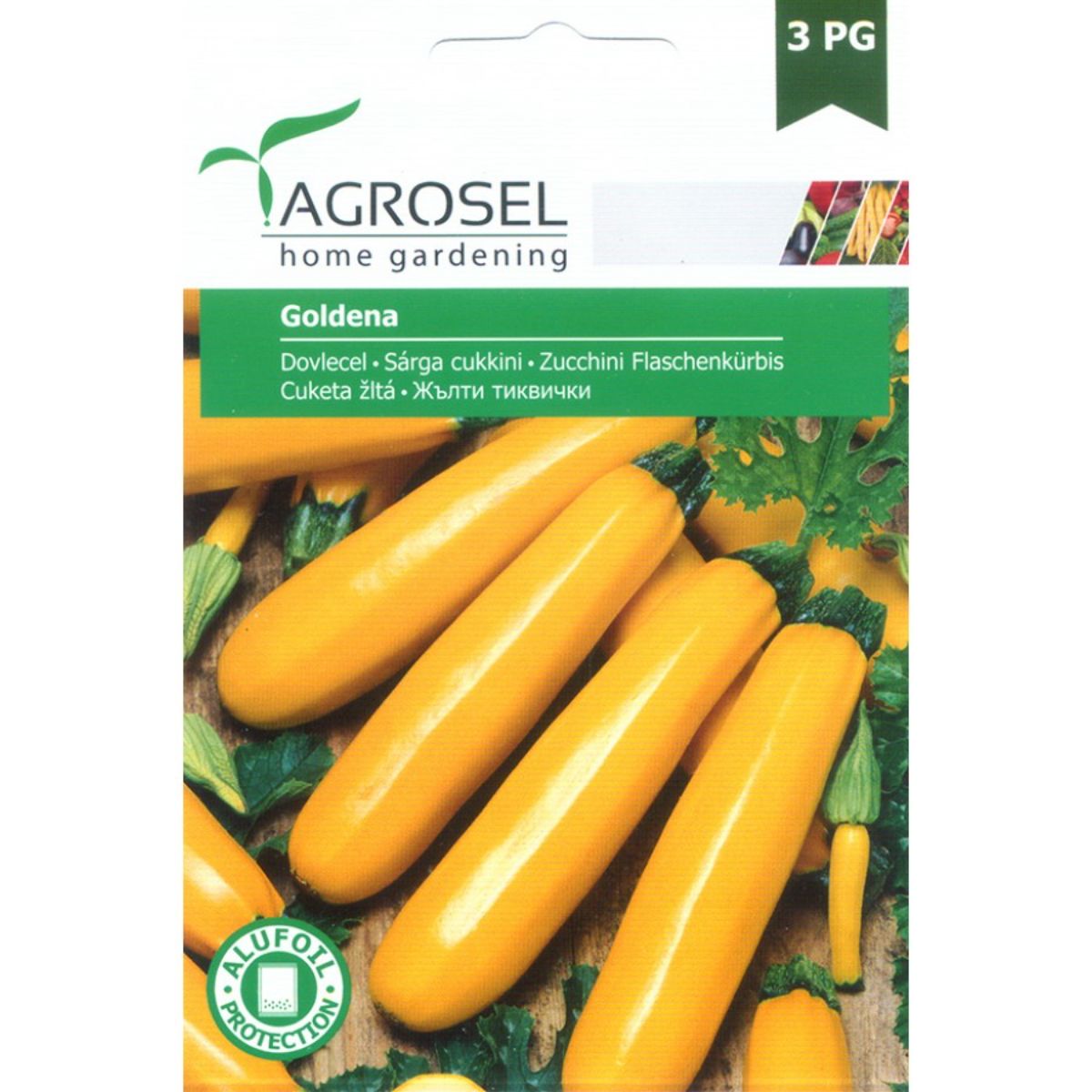 Dovlecel - Seminte Dovlecel Goldena Agrosel 3 g, hectarul.ro