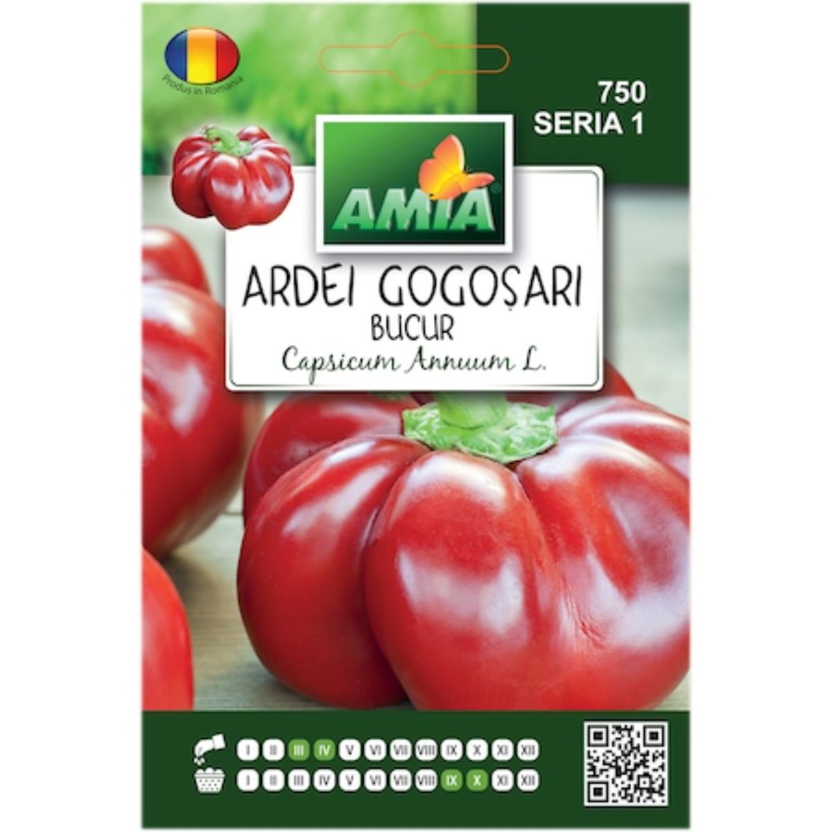Seminte de legume HOBBY - Seminte Gogosar BUCUR B AMIA 0.5gr, hectarul.ro