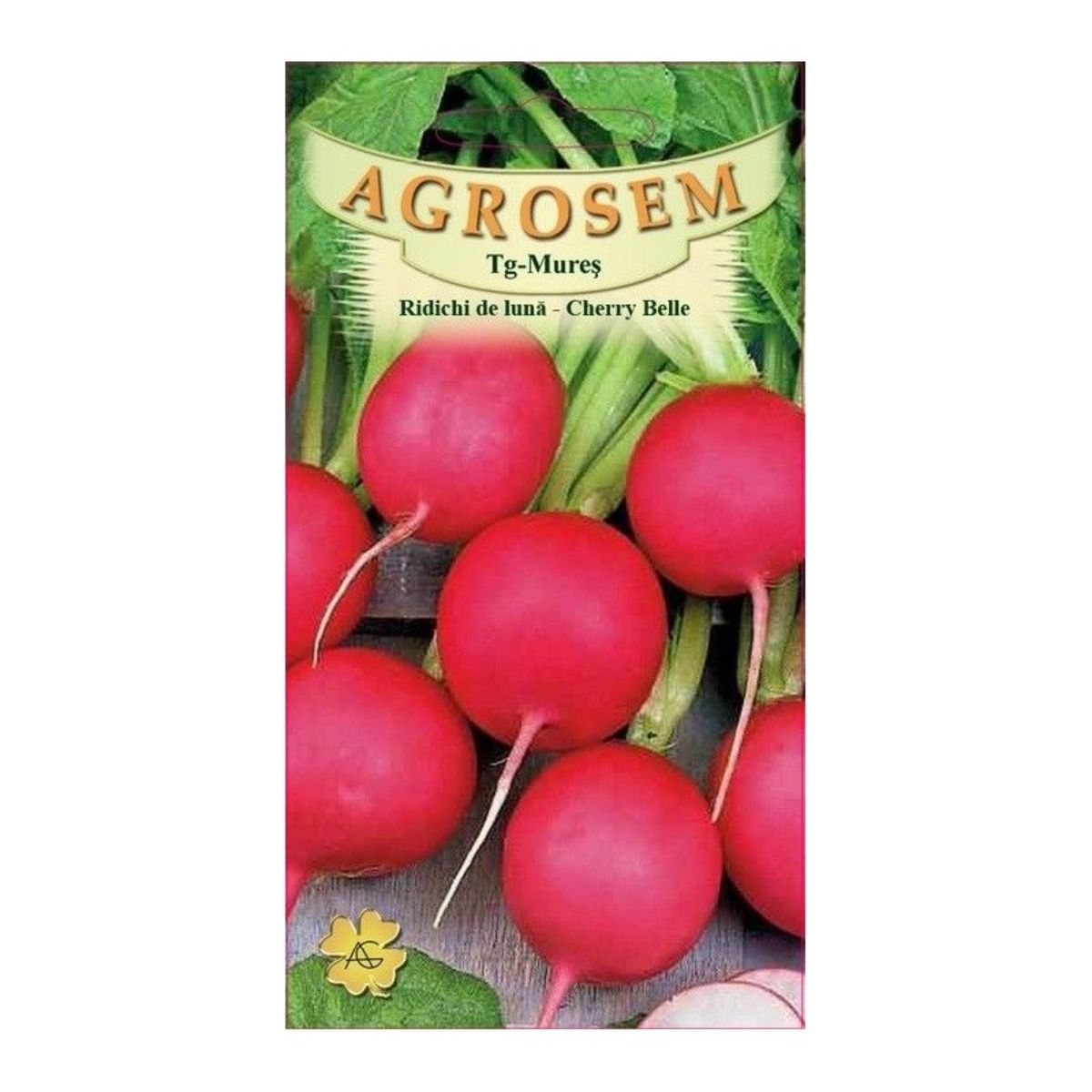 Ridichi De Luna - Seminte Ridichi  de lună roşii Cherry  Belle AGROSEM 50 g, hectarul.ro