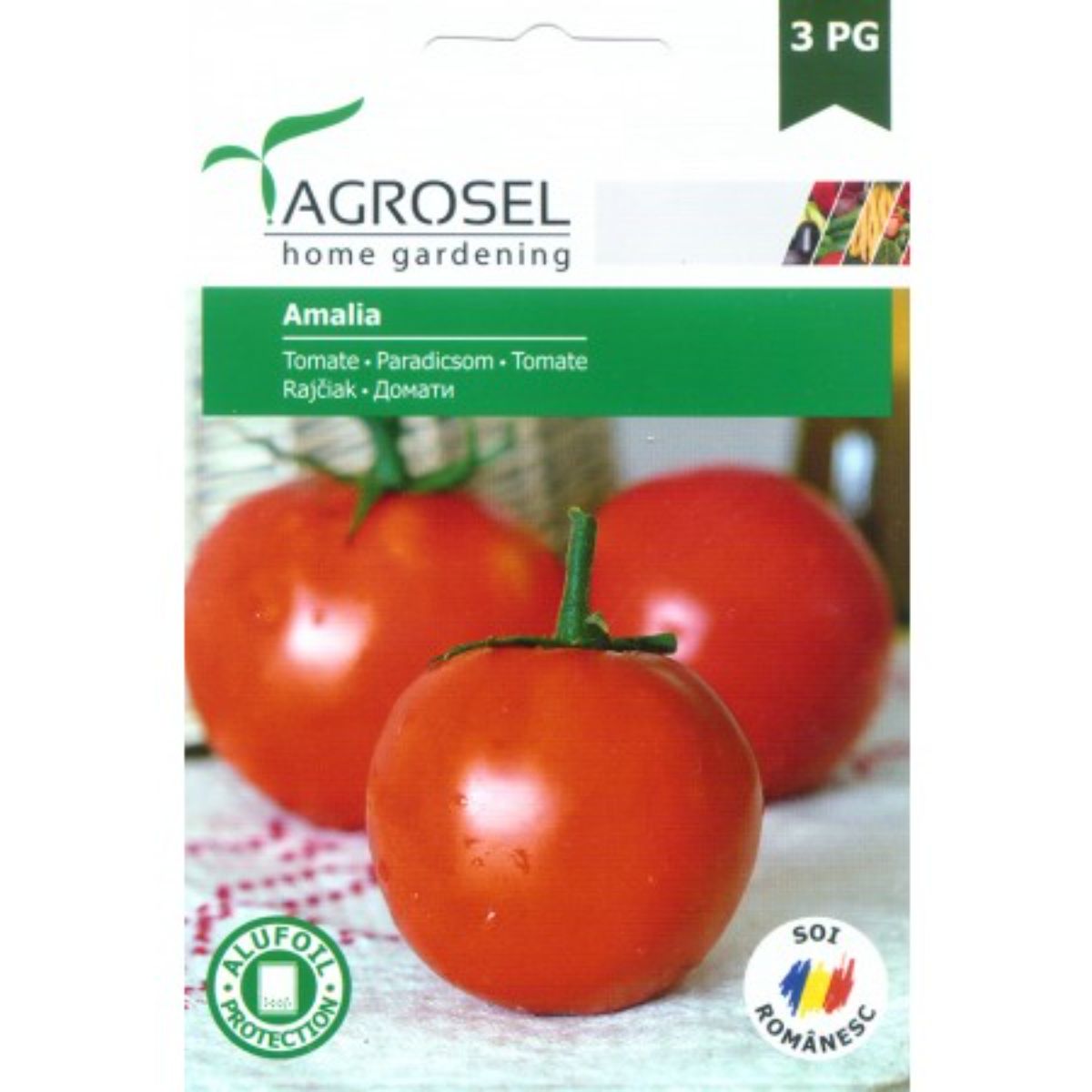 Tomate - Seminte Tomate Amalia ** Agrosel 1.2 g, hectarul.ro