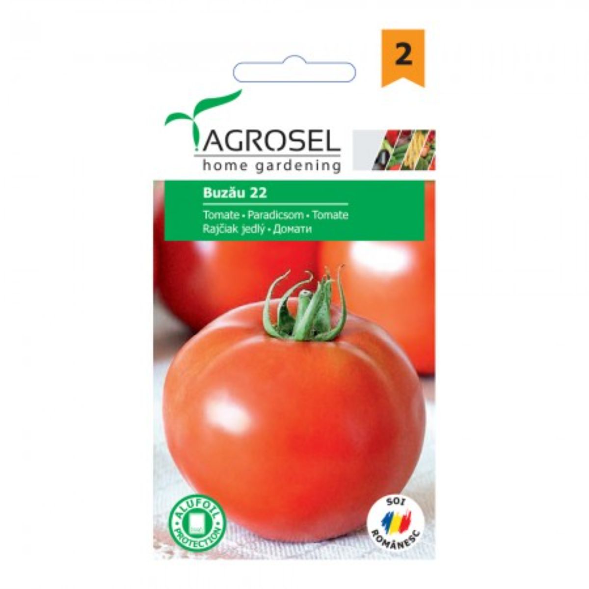 Tomate - Seminte Tomate Buzau 22 Agrosel 0.75 g, hectarul.ro