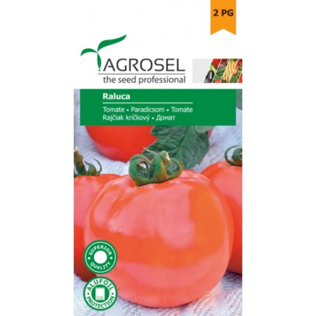 Tomate - Seminte Tomate Raluca Agrosel 0.75 g, hectarul.ro