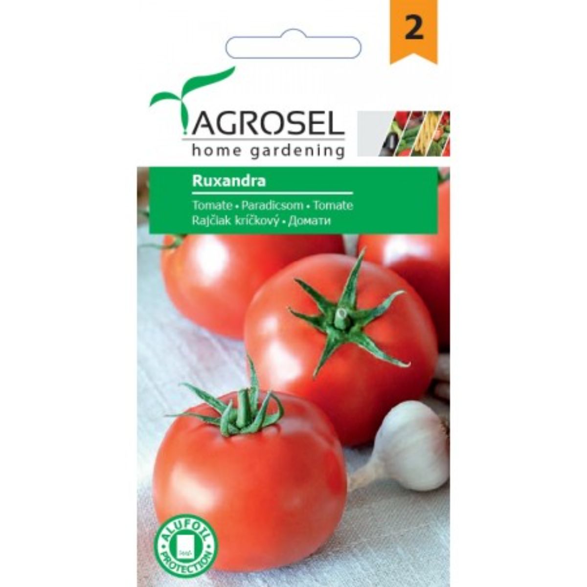 Tomate - Seminte Tomate Ruxandra Agrosel 0.75 g, hectarul.ro