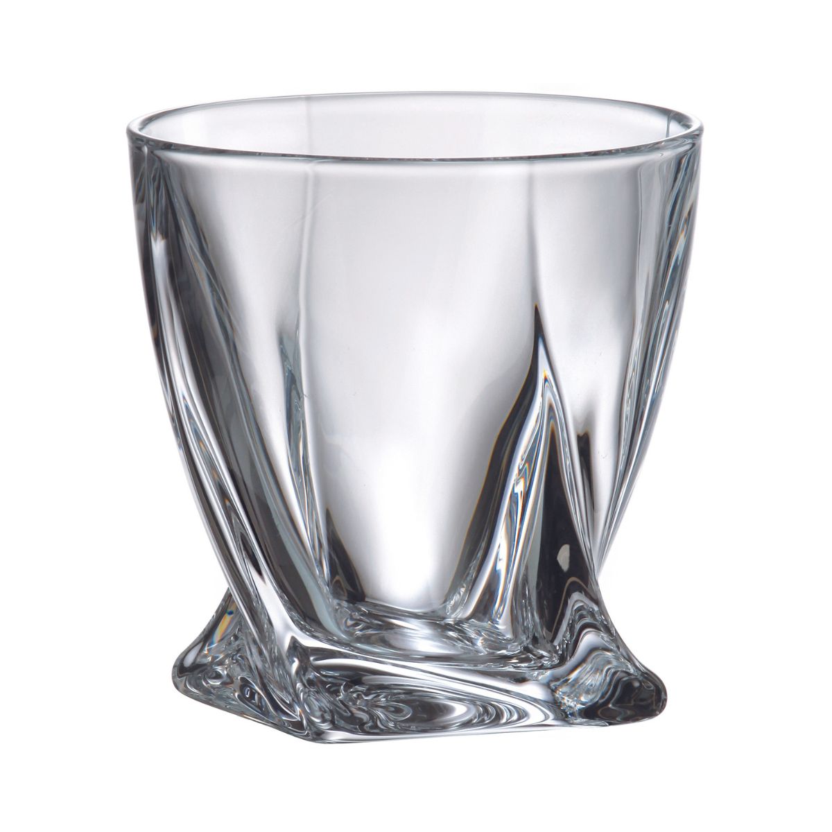 Bucatarie - Set de 2 pahare pentru rom, transparent, din cristal de Bohemia, 340 ml, Grand 2For2, hectarul.ro