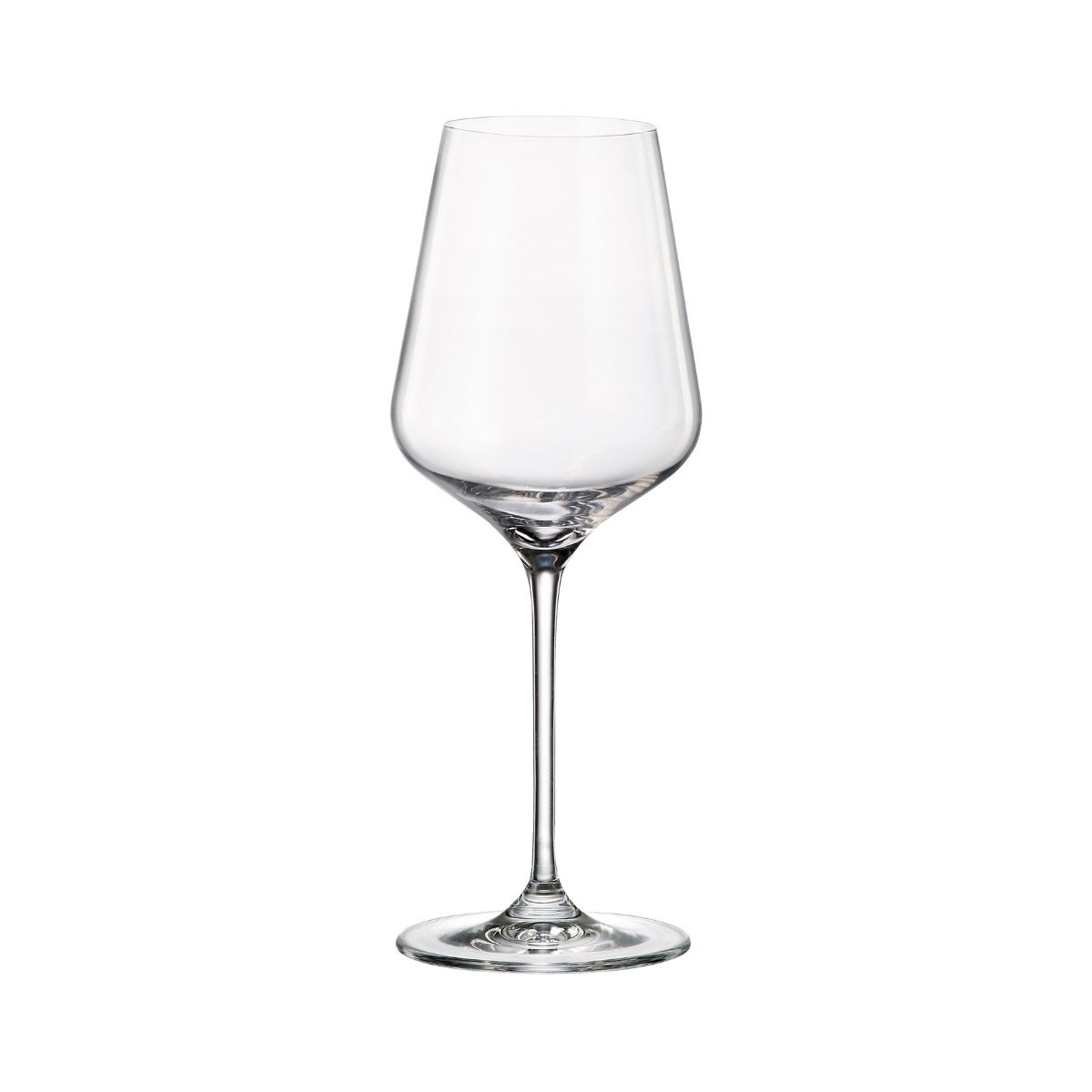 Bucatarie - Set de 6 pahare pentru vin alb, transparent, din cristal de Bohemia, 485 ml, Winestar, hectarul.ro