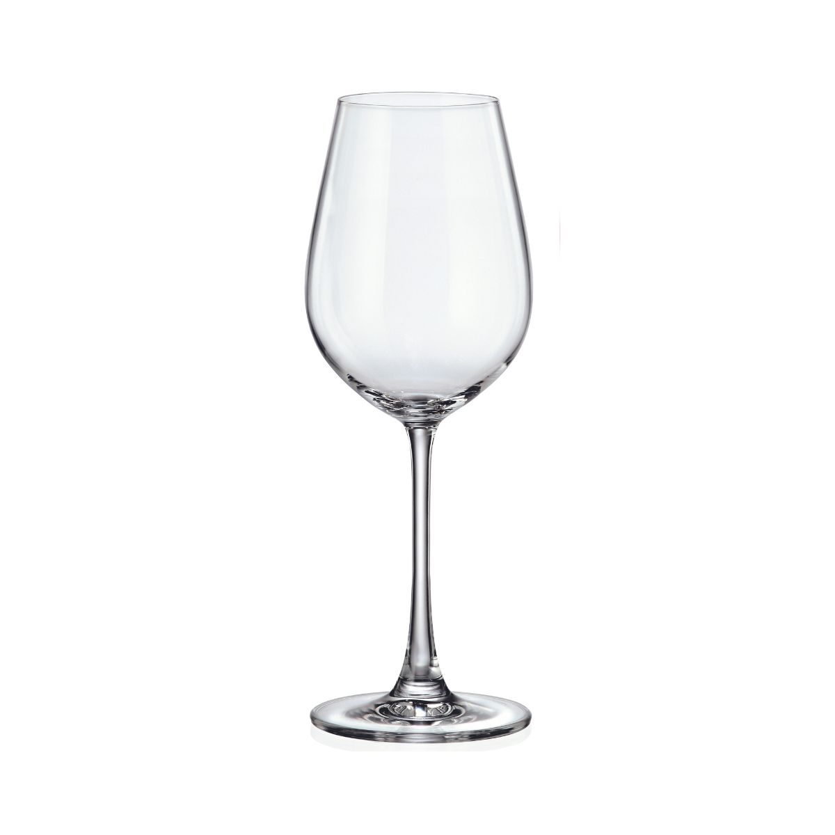 Bucatarie - Set de 6 pahare pentru vin alb, transparent, din cristal de Bohemia, 400 ml, Verona White Wine, hectarul.ro