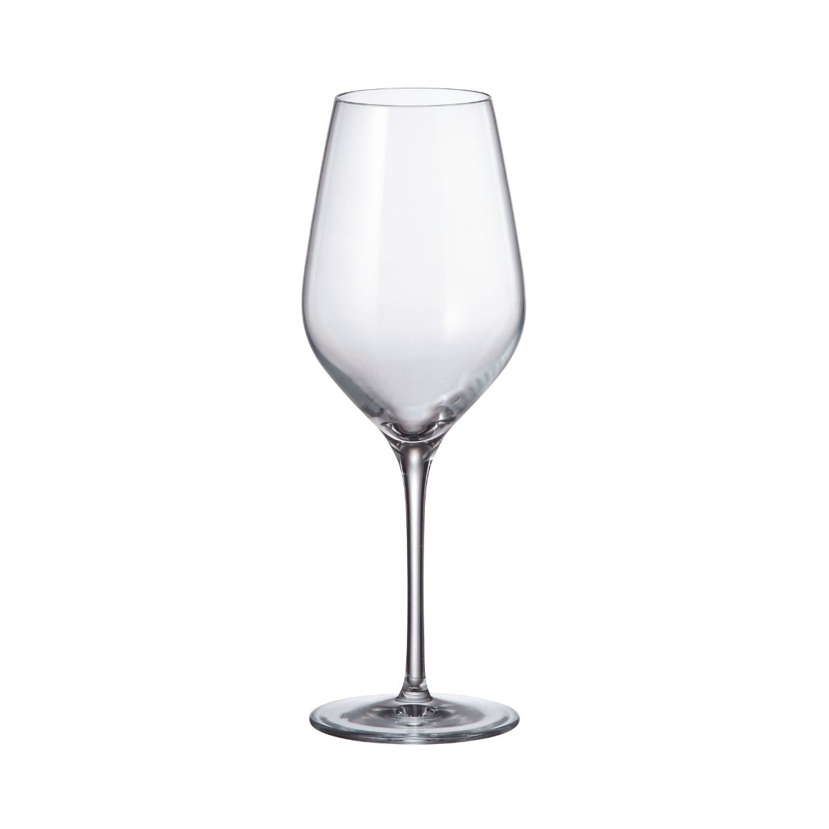 Bucatarie - Set de 6 pahare pentru vin alb, transparent, din cristal de Bohemia, 430 ml, Avila White Wine, hectarul.ro