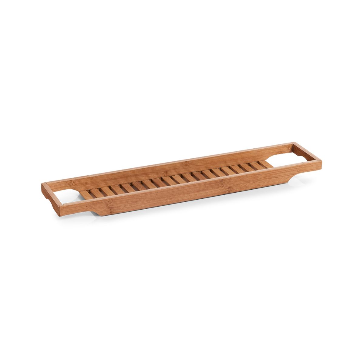 Baie - Suport de accesorii pentru cada, din bambus, 70 cm Bathtub tray Zeller, hectarul.ro