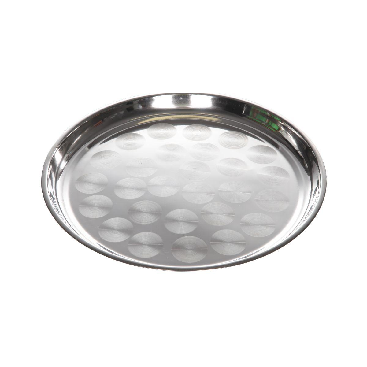 Bucatarie - Tava de servire rotunda din inox Circles Cosy&Trendy, hectarul.ro