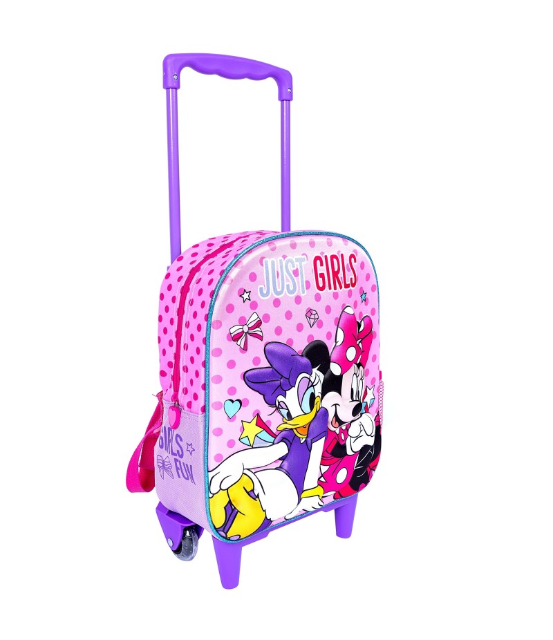 Ghiozdane si trolere - TROLLEY 3D MINNIE, hectarul.ro