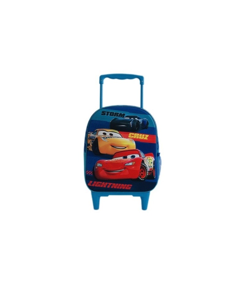 Ghiozdane si trolere - TROLLEY MIC 3D 5- CARS, hectarul.ro