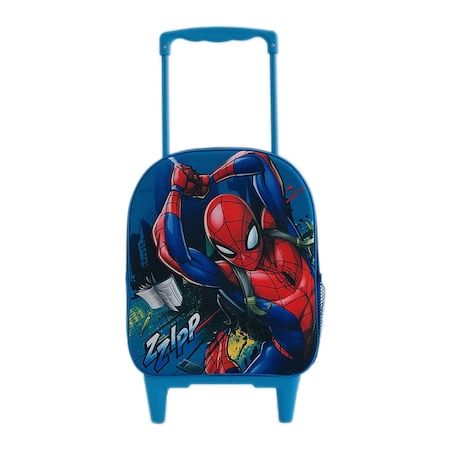 Ghiozdane si trolere - TROLLEY MIC 3D 5- SPIDERMAN, hectarul.ro