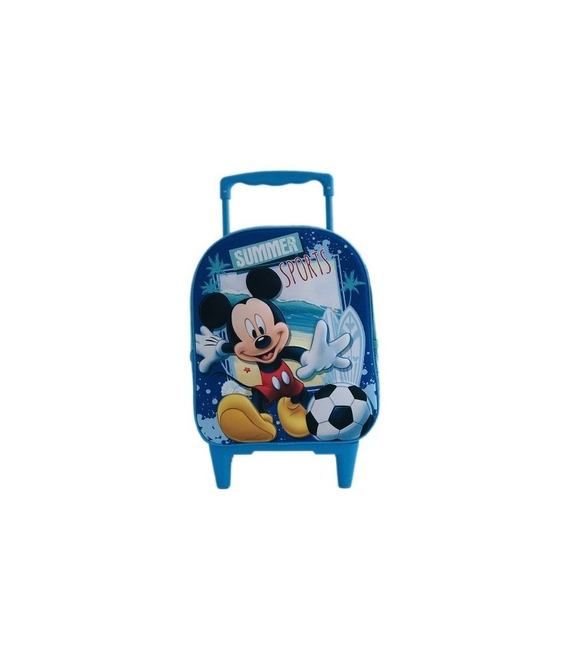 Ghiozdane si trolere - TROLLEY MIC 3D MICKEY, hectarul.ro