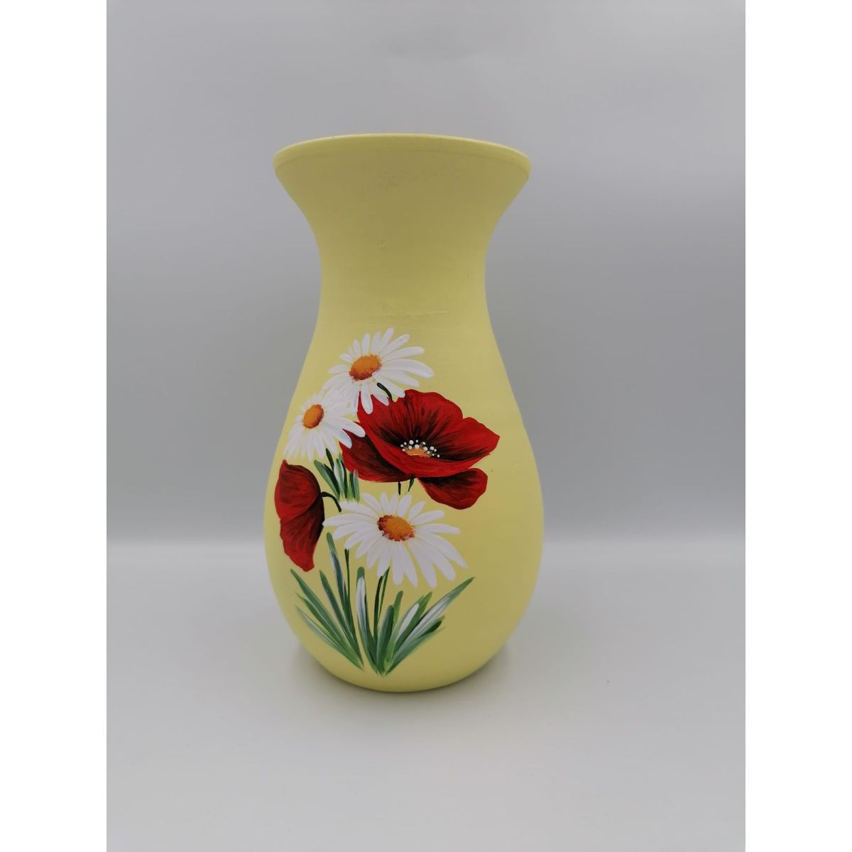 Decoratiuni de interior - Vaza din ceramica model silueta 21 cm 1, hectarul.ro