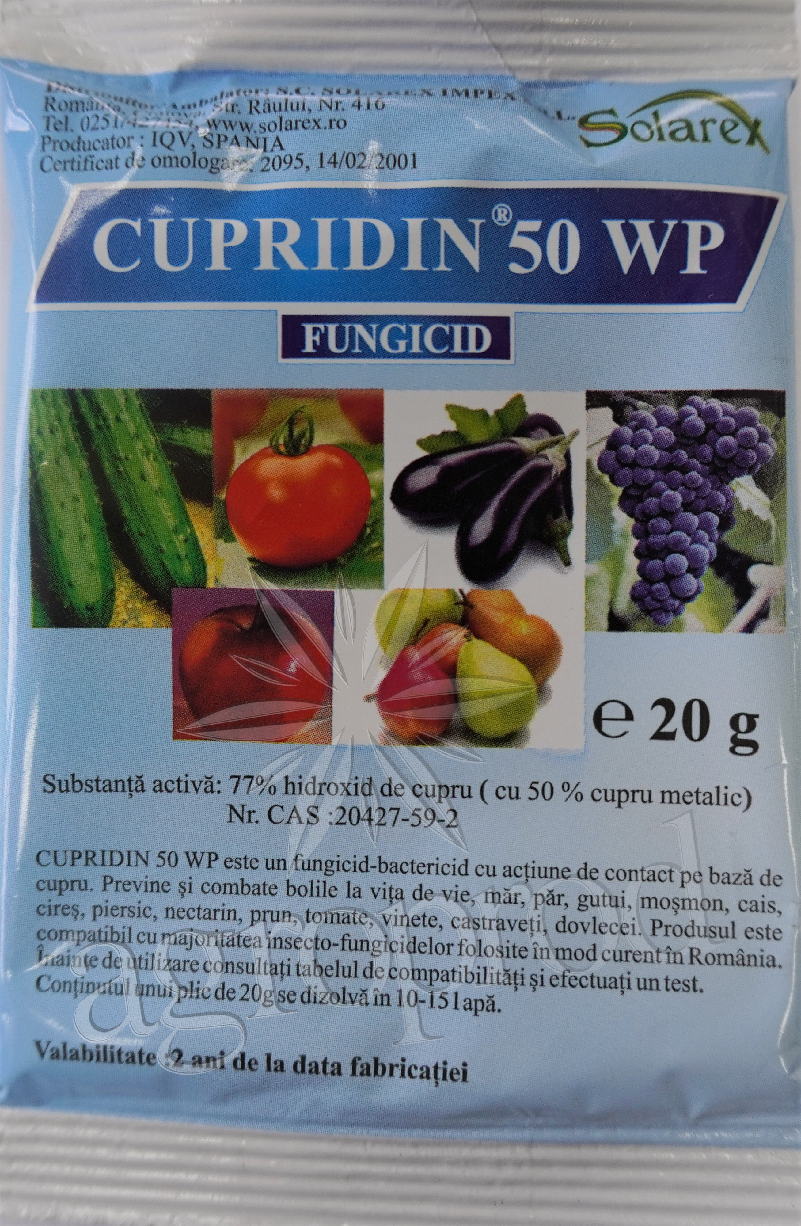 Cupridin 50 WP 20gr