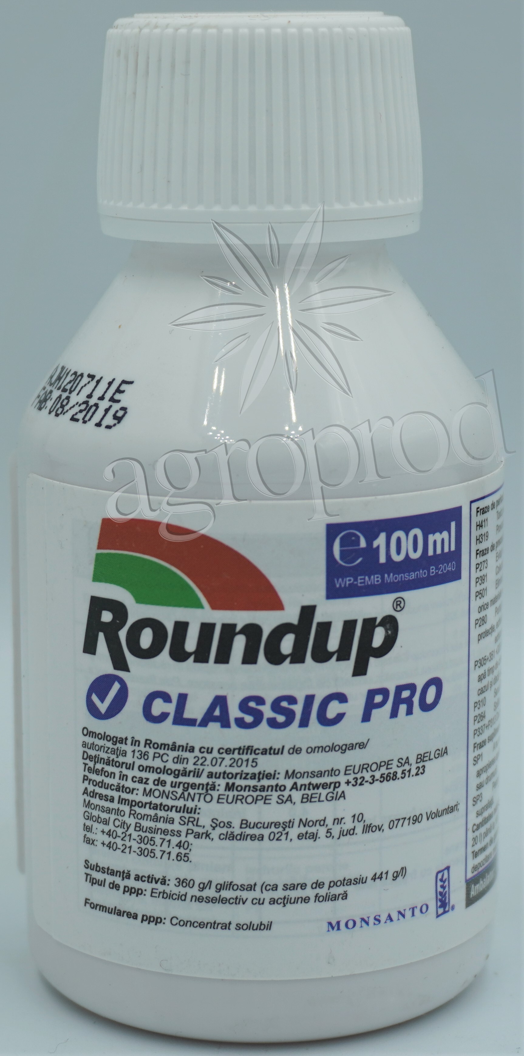 Roundup Classic Pro 100ml