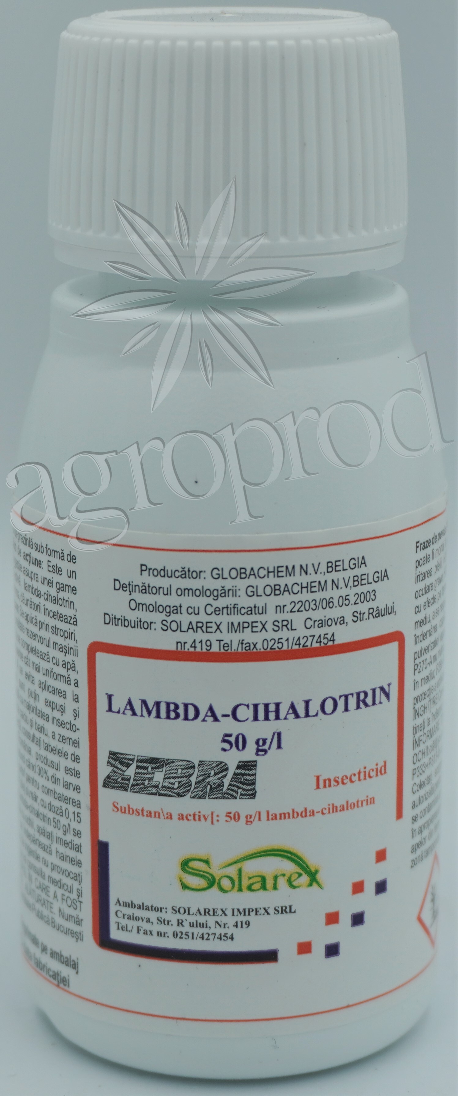 Zebra Lambda-cihalotrin 50ml