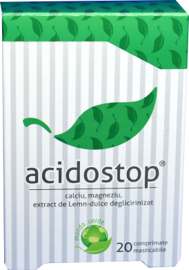 Acidostop, 20 cpr.masticabile, Laropharm