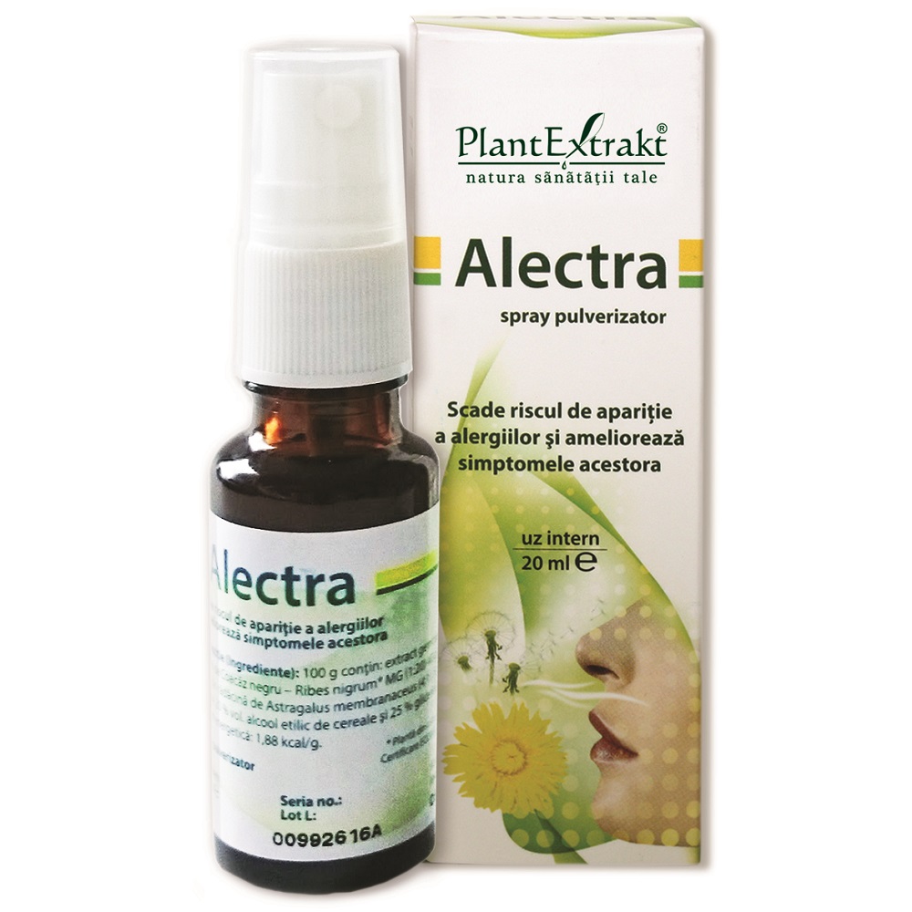 Alectra Spray cu Atomizor, 20ml, PlantExtrakt