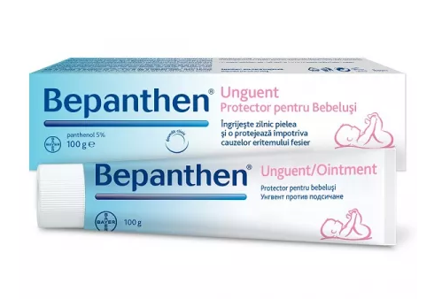 Unguent pentru iritatiile de scutec Bepanthen, 100 g, Bayer 