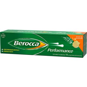 Berocca Performance, 15 comprimate efervescente, Bayer