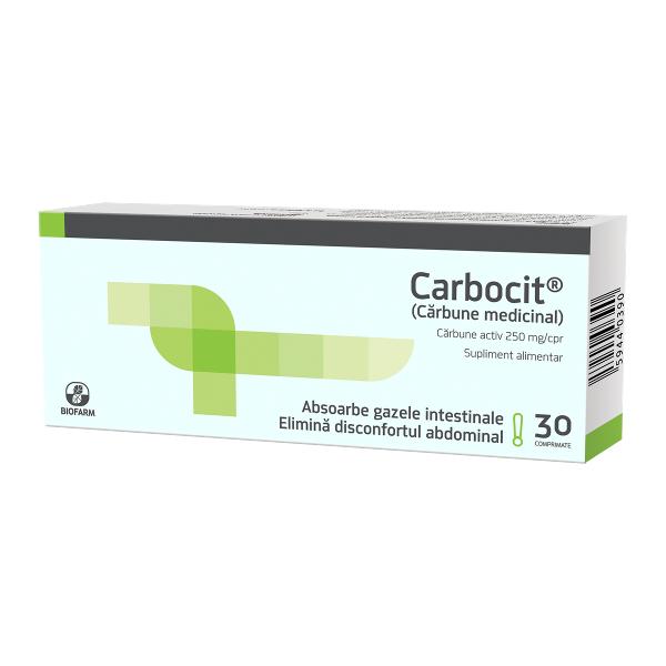 Carbocit, 30 comprimate Biofarm
