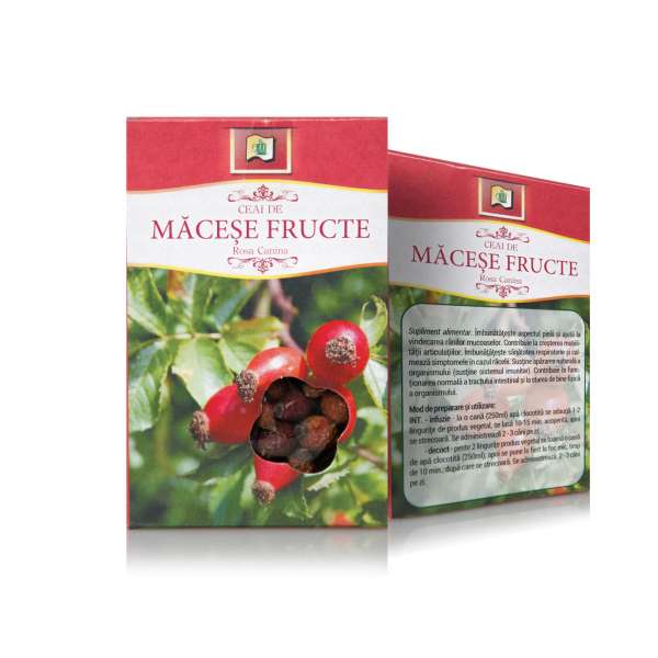 Ceai de Macese Fructe Stef Mar, 50 g