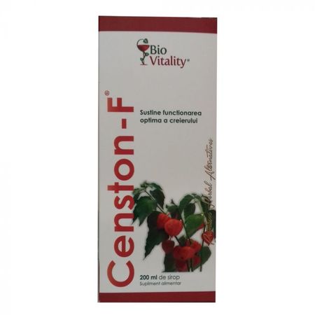 Censton F sirop 200 ml, Bio Vitality