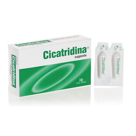 Cicatridină, 10 supozitoare, Farma-Derma Italia