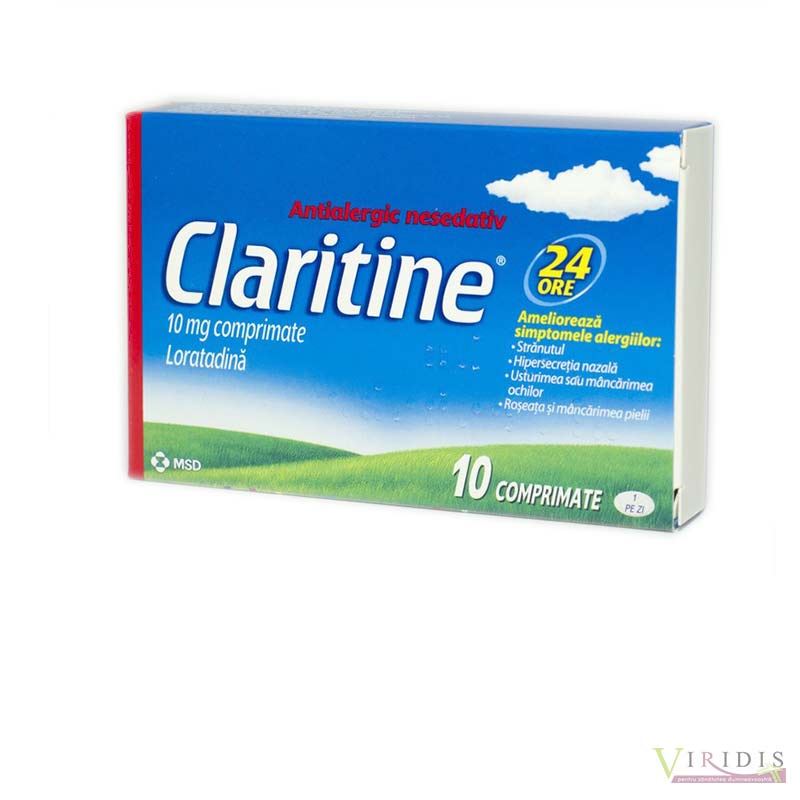 Claritine 10mg, 10 comprimate