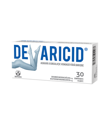 Devaricid 450 mg/50 mg 30 comprimate Biofarm